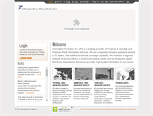 Tablet Screenshot of informationproviders.com